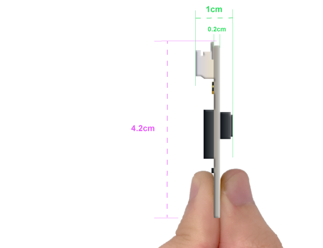 micro:bit 厚度1cm 高4.2cm