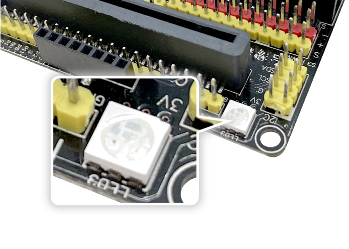 彩色 LED (PCA9685 13~15)